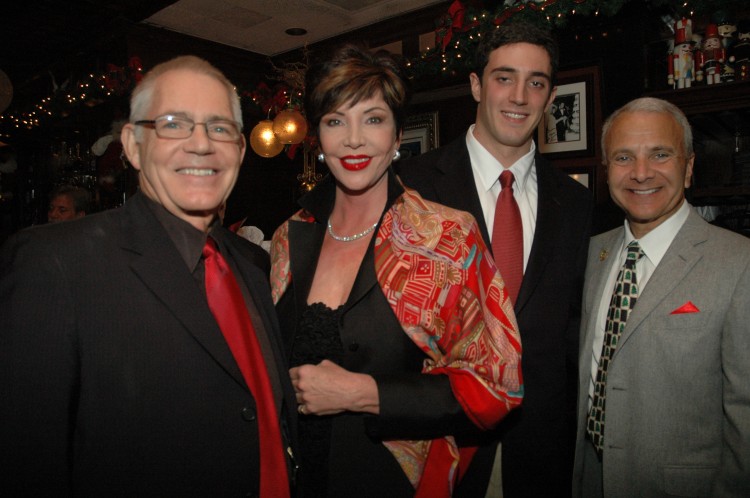 Bob Bassett, Adrienne and Patrick Brennan, Jim Doti