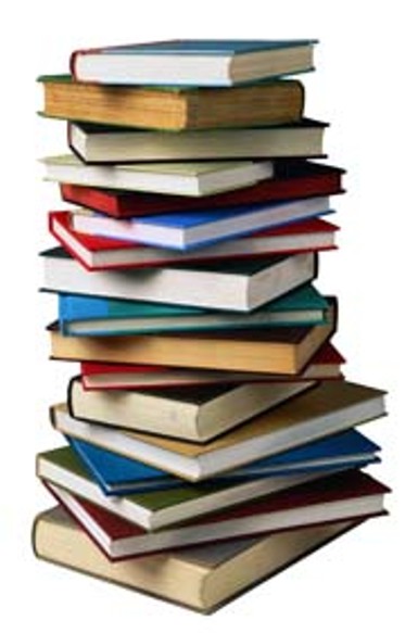 stack of books