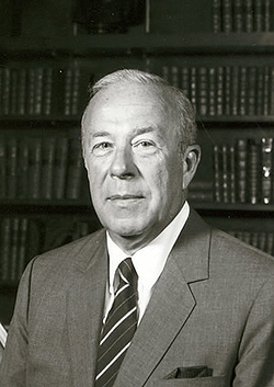 Former U.S. Secretary of State George P. Schultz