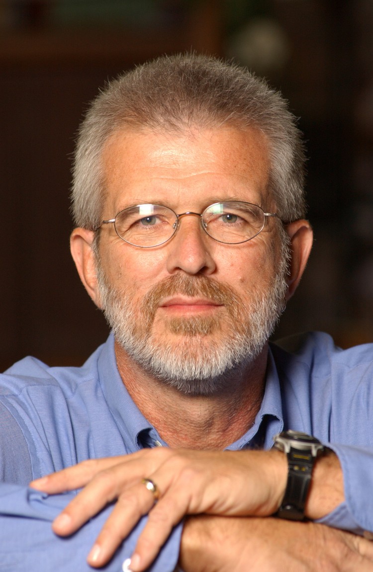 man looking at camera