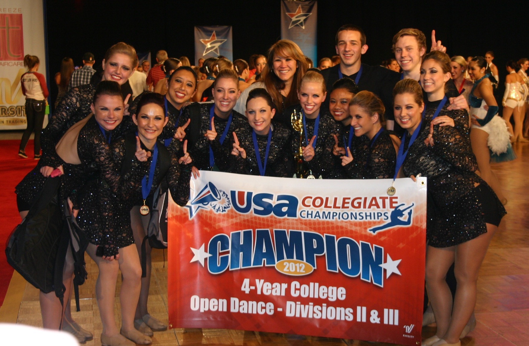 Chapman's dance team wins nationals fourth year in a row.