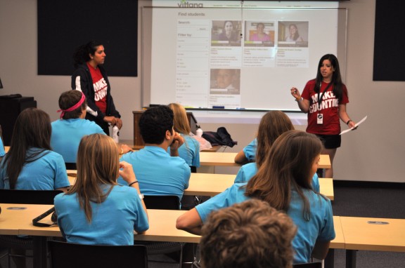 Students learn about micro-lending in 2010 orientation program recognized by STARS Quarterly Review.