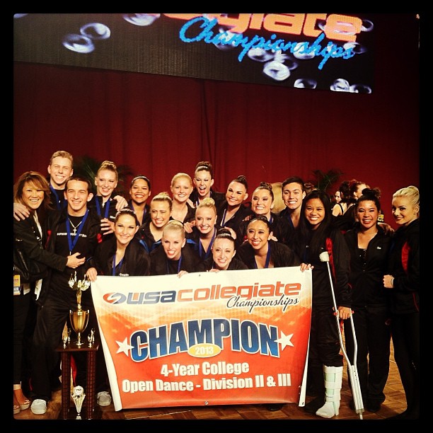 Chapman University's student dance team once again took top honors at national championship.