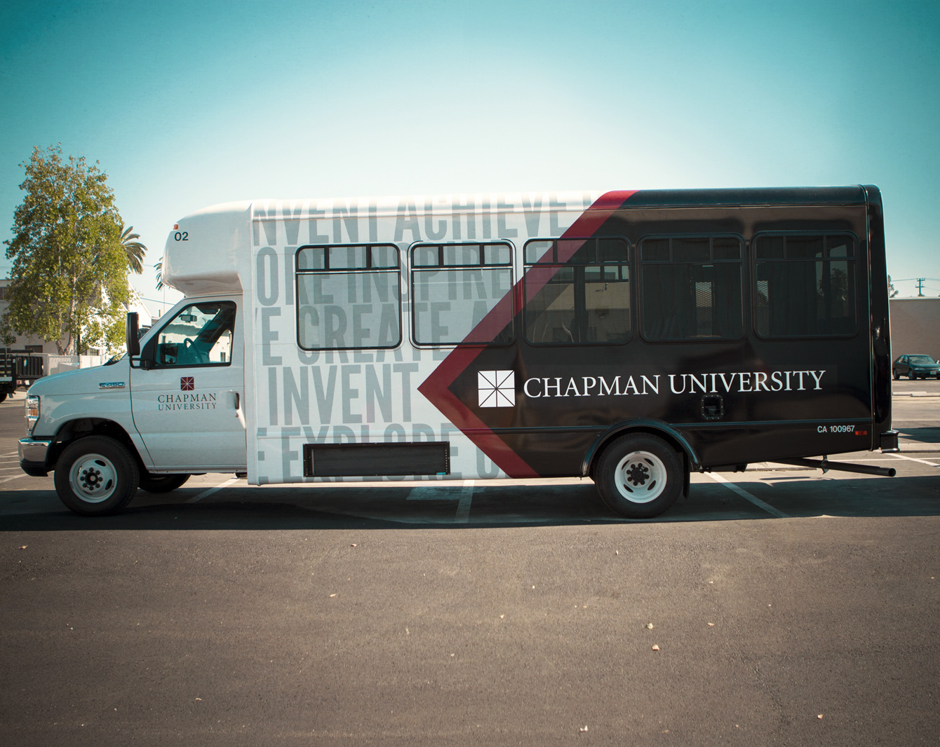 Chapman University shuttle
