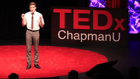 man in ted talk