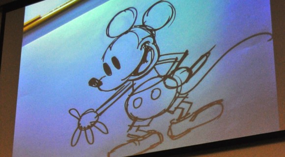 drawing of mickey mouse