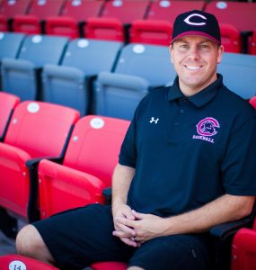 photo of Scott Laverty, head baseball coach at Chapman University