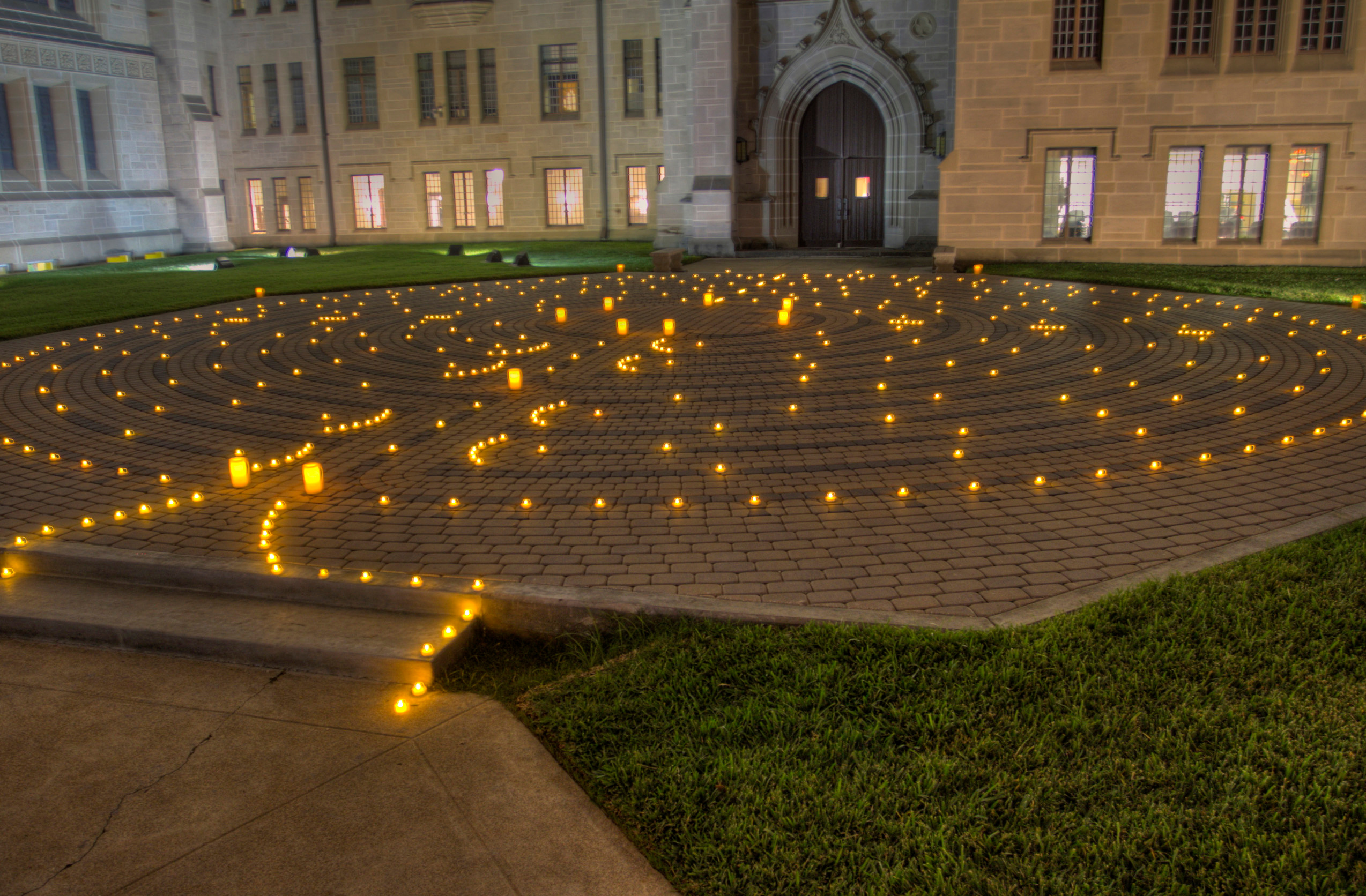 Labyrinth-at-dusk