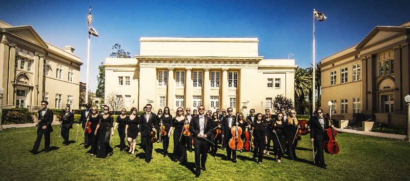 Chapman orchestra group photo