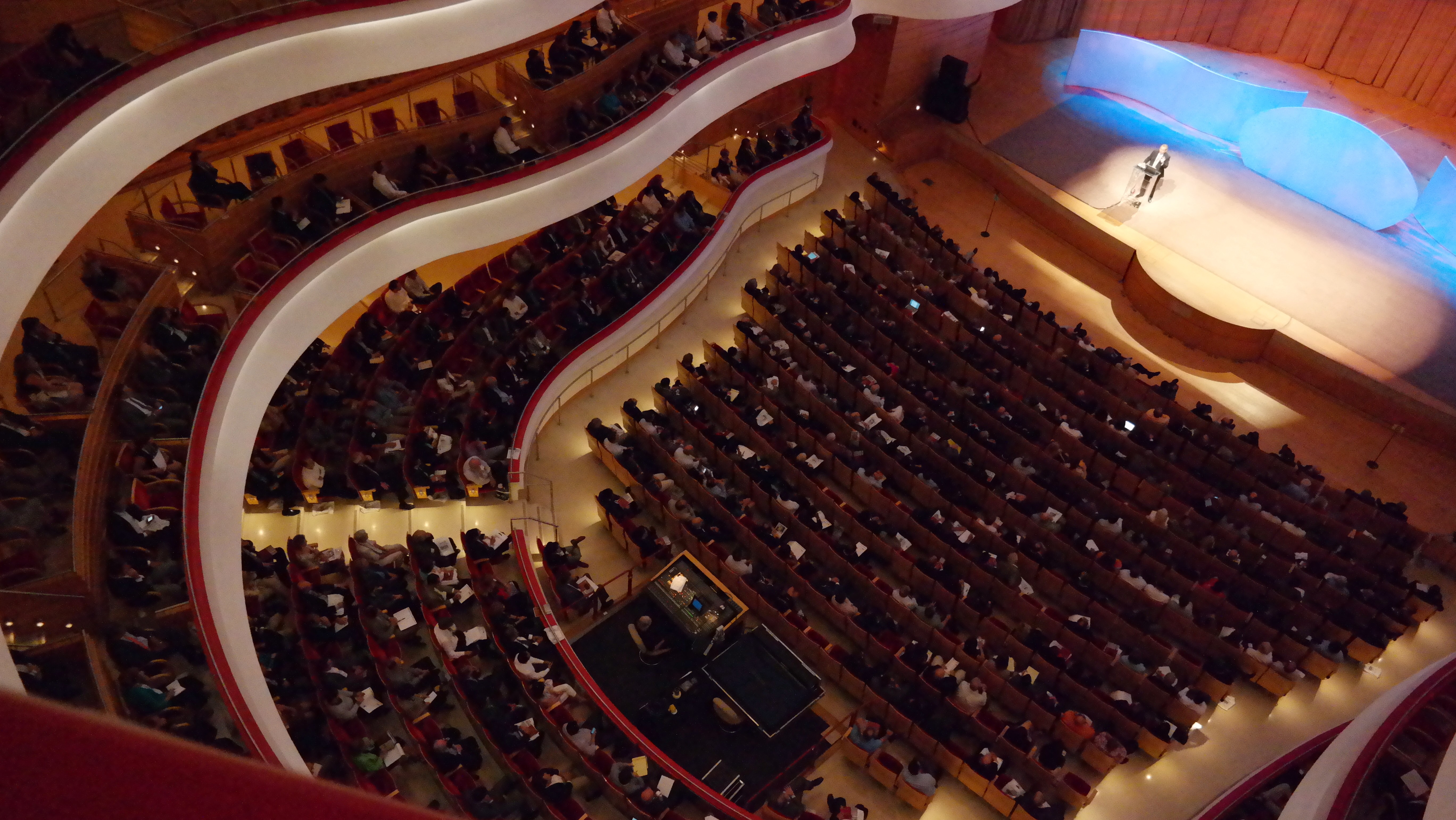 audience in concert hall