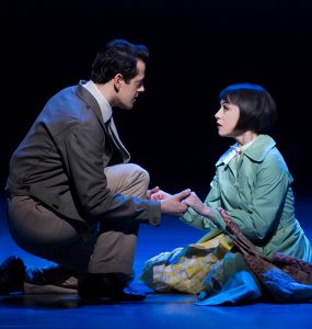 two people on stage