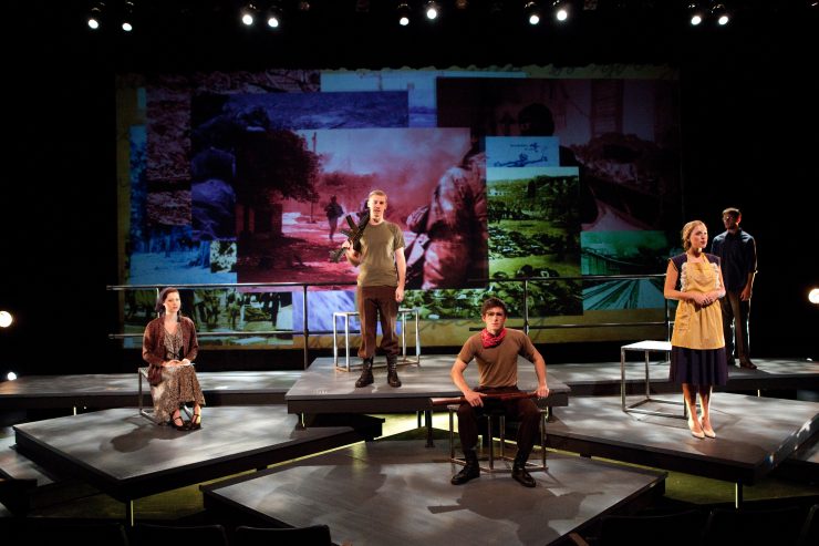 people on stage