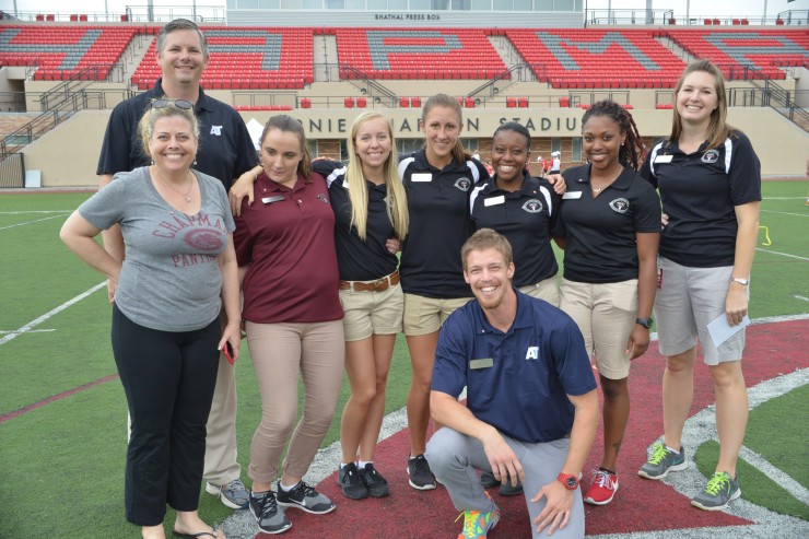 Athletic Trainers smiling