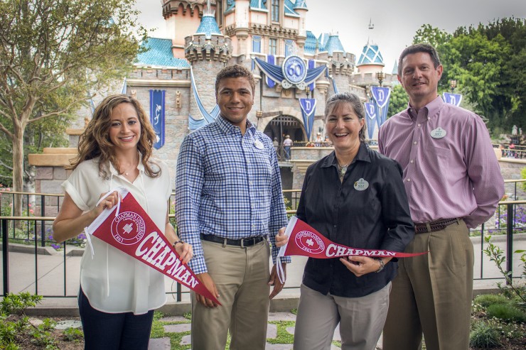 Alumni at Disneyland