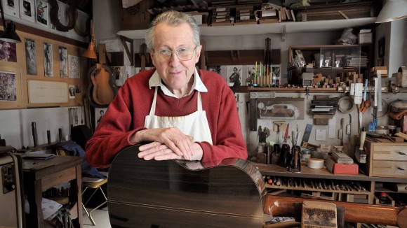 Daniel Friederich, French guitar-maker extraordinaire.