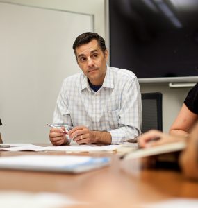 people sitting at a table
