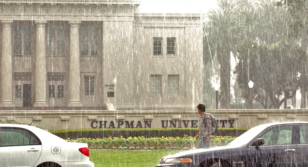 rain on campus
