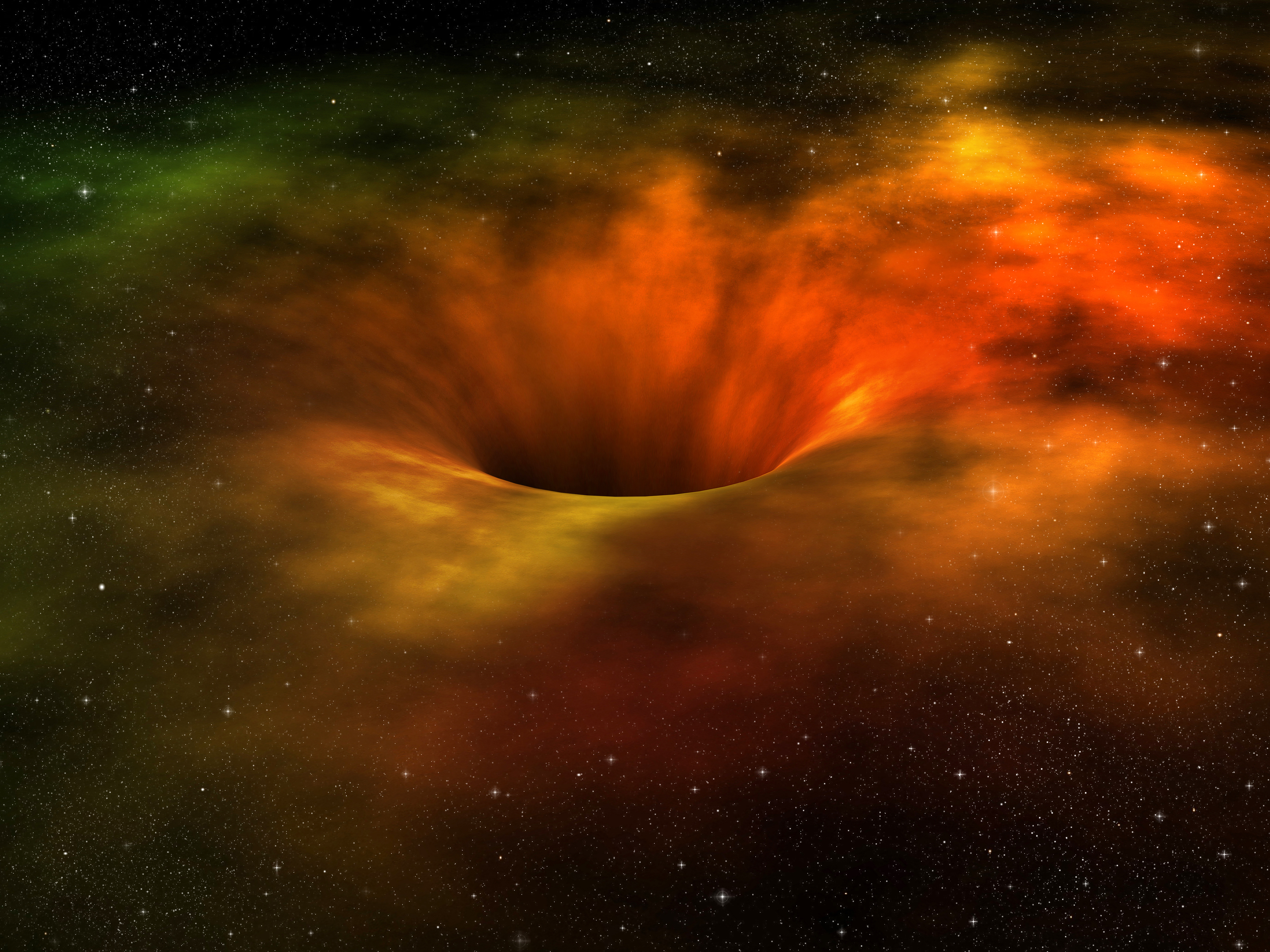 black hole in the universe