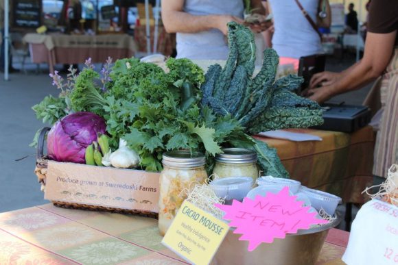 vegetables on table