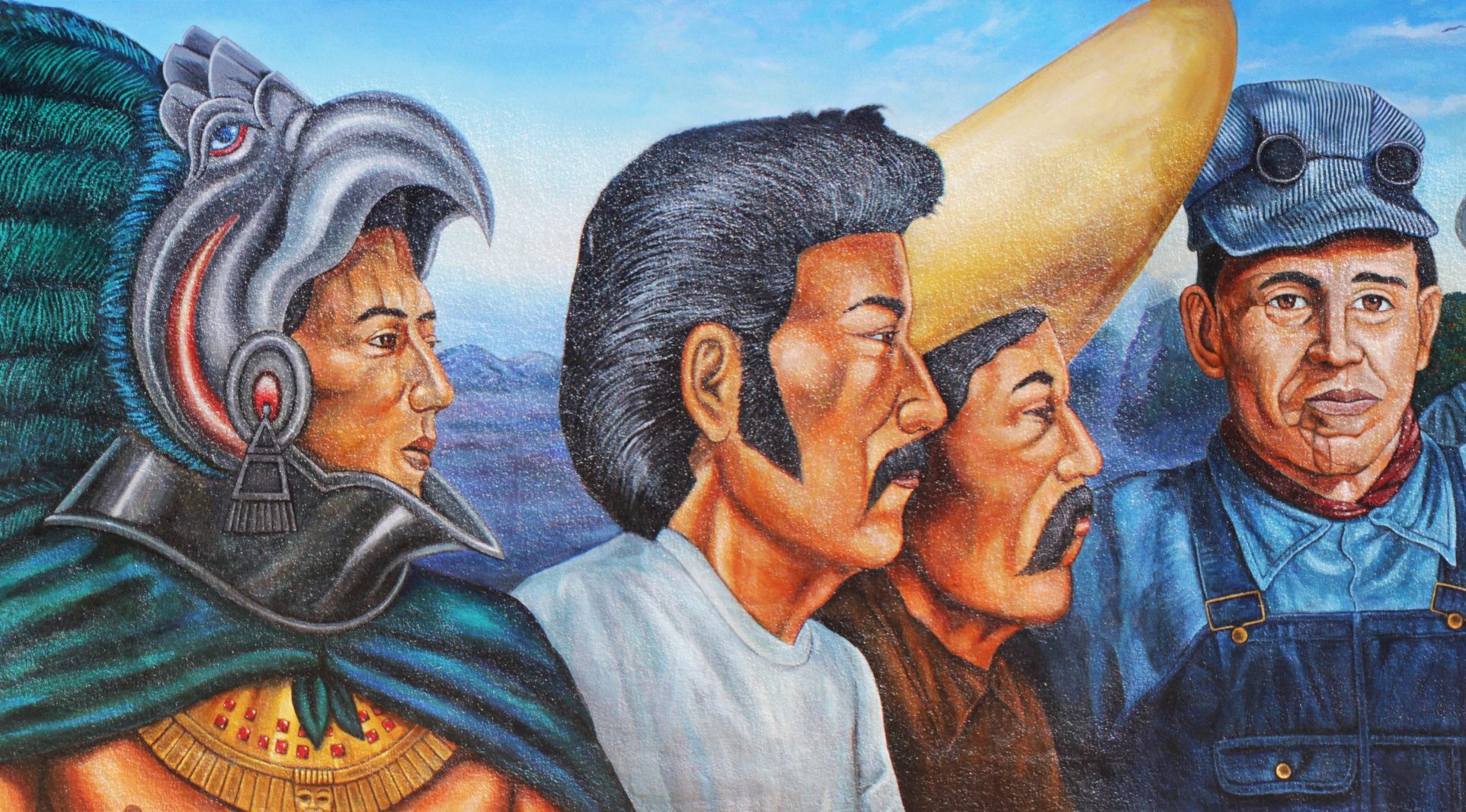 "El Proletariado de Aztlan" by Emigdio Vasquez.