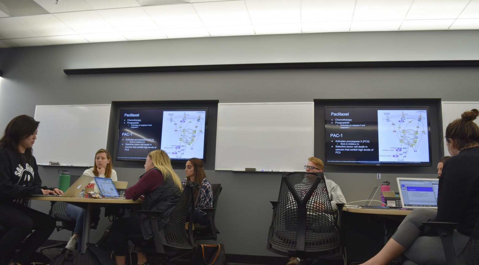 students in classroom