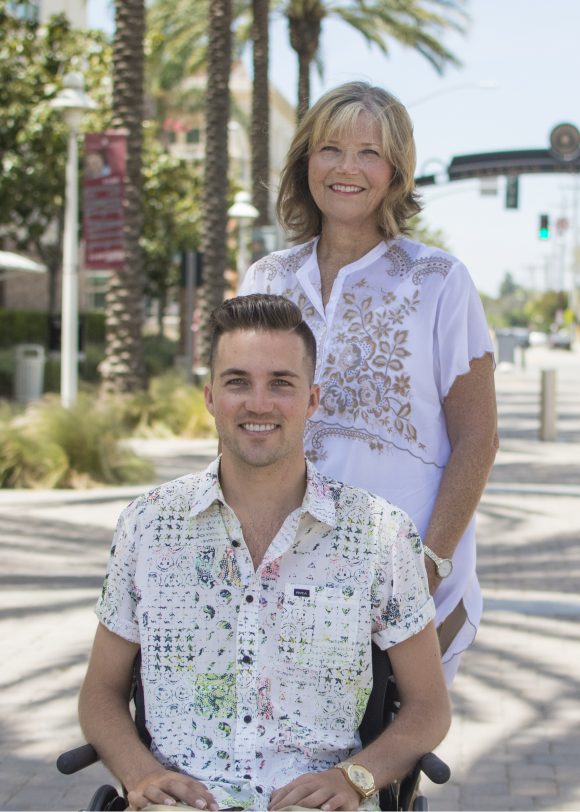 Marty O'Connor and Judy O'Connor at Chapman University