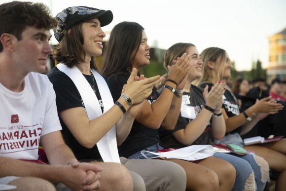 First-year Chapman Students at Convocation 2019