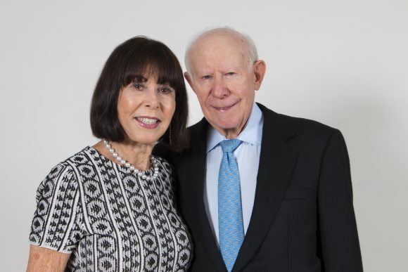 Student scholarships supporters Sandi and Ron Simon photo portrait