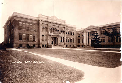 Orange Union HS in 1915.