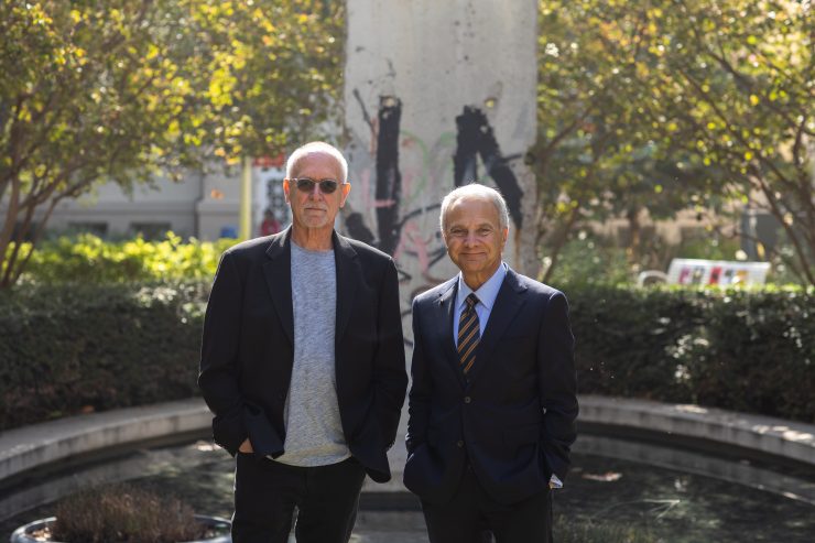 How Chapman University Brought a Piece of the Berlin Wall to Campus |  Chapman Newsroom