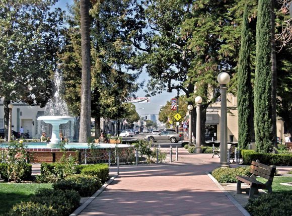 Plaza Park in Olde Town Orange