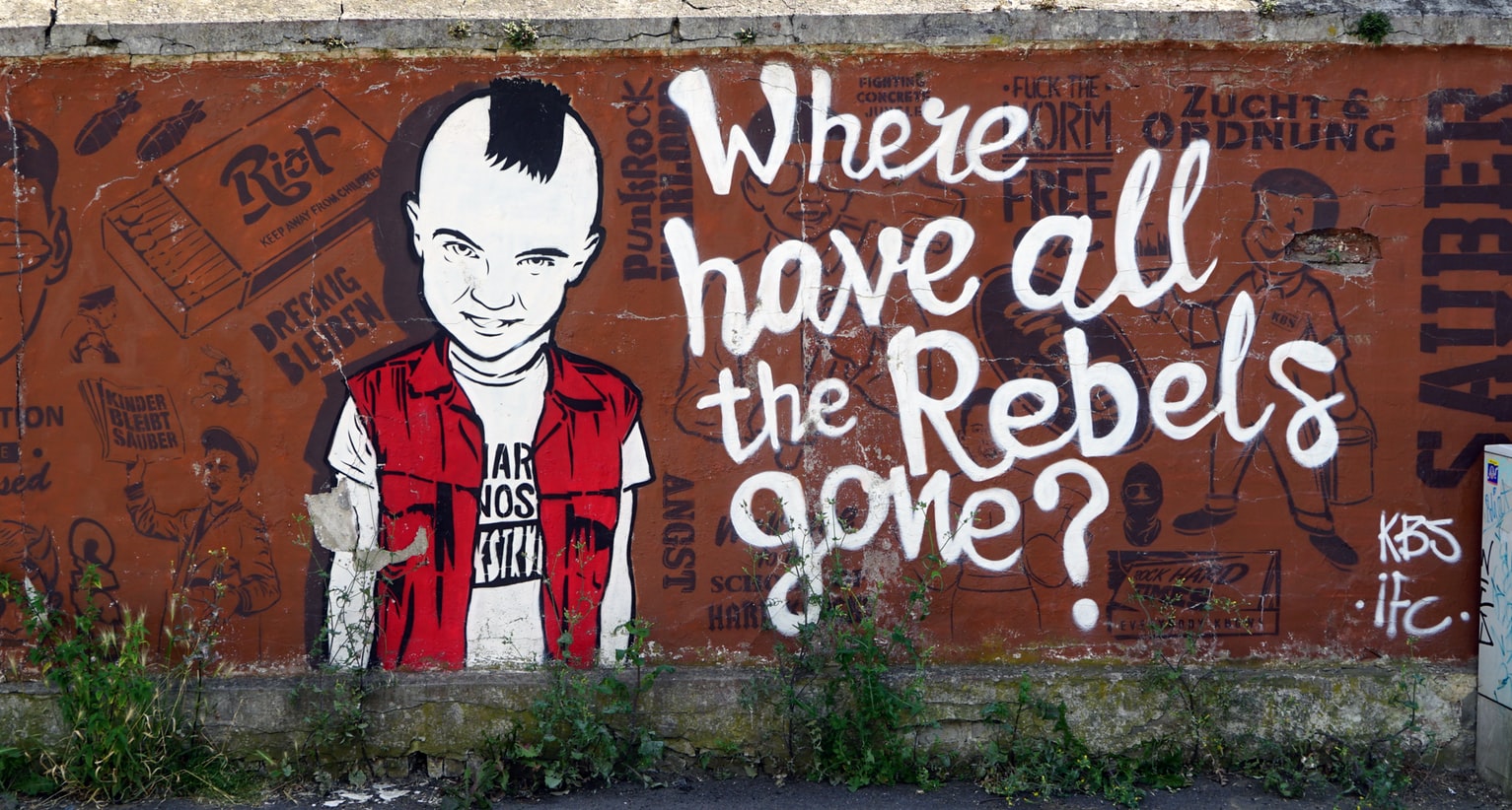 Punk graffiti