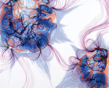 Decorative Purple Sun