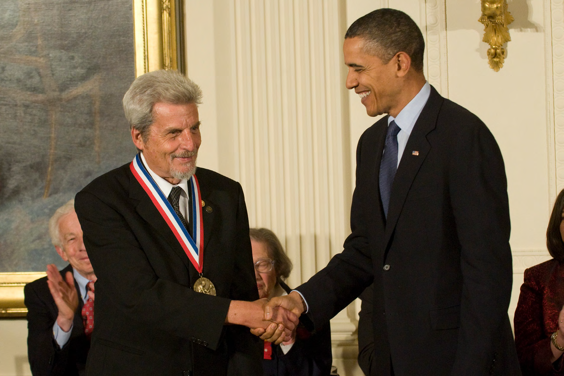 aharonov awarded b president barack obama