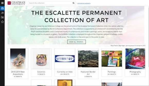 Escalette Permanent Museum of Art online
