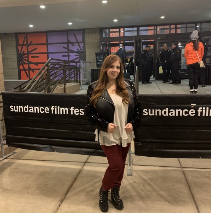 Rachel Redleaf at Sundance. 