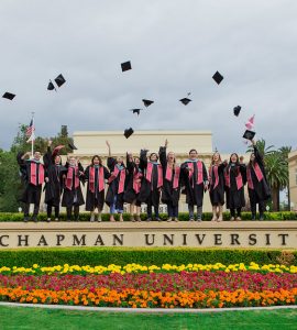 Chapman students celebrate at Commencement