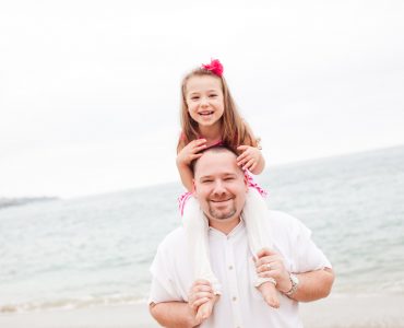 Eriik Linstead with daughter Hannah.