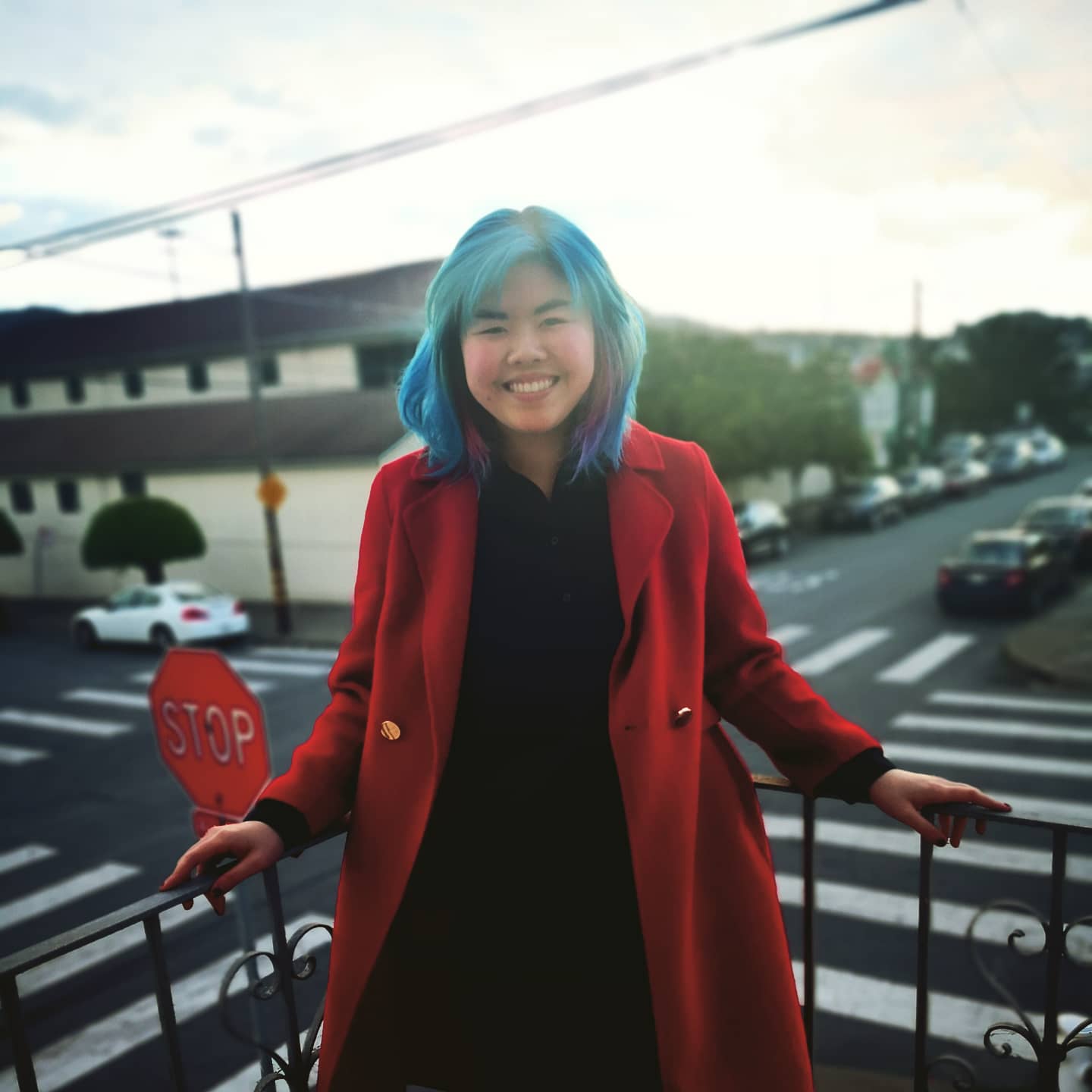 Ginger Chen '20 in San Francisco.