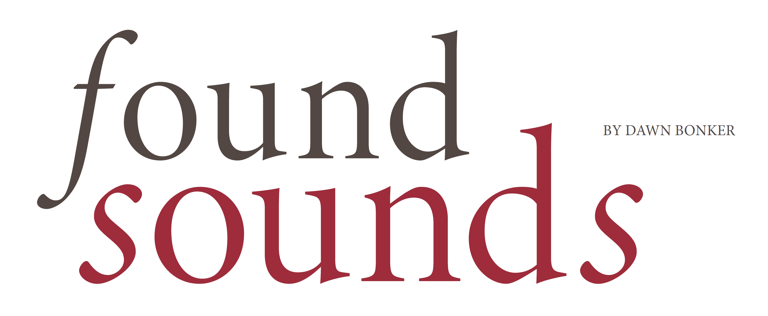 Found Sounds Title Header