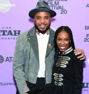 Justin Simien and Elle Lorraine