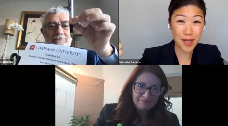 Screenshot of CTAG signing event