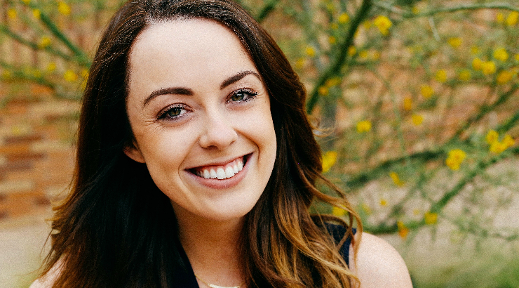 head and shoulder portrait of health comm alumna sarah miller