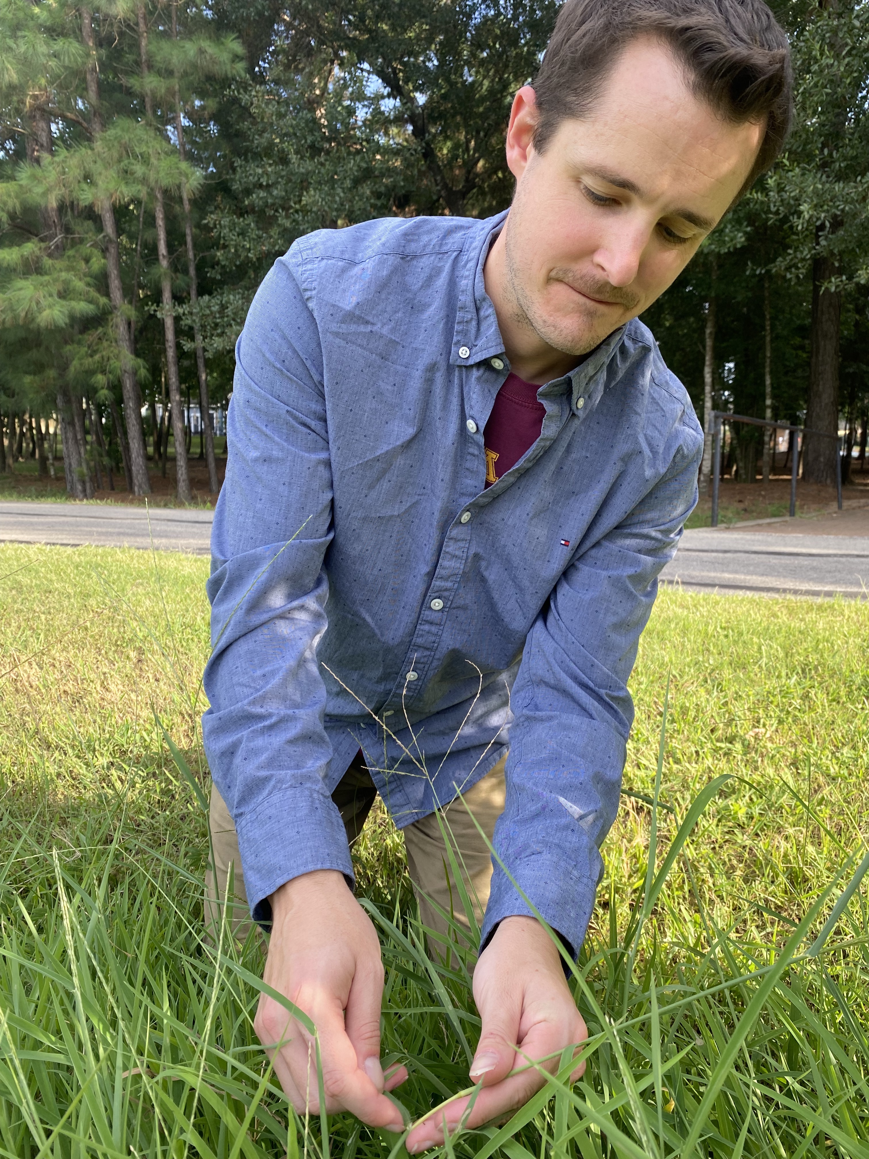 Andrew Felton's rangeland research seeks to help ranchers adapt to a changing climate. 