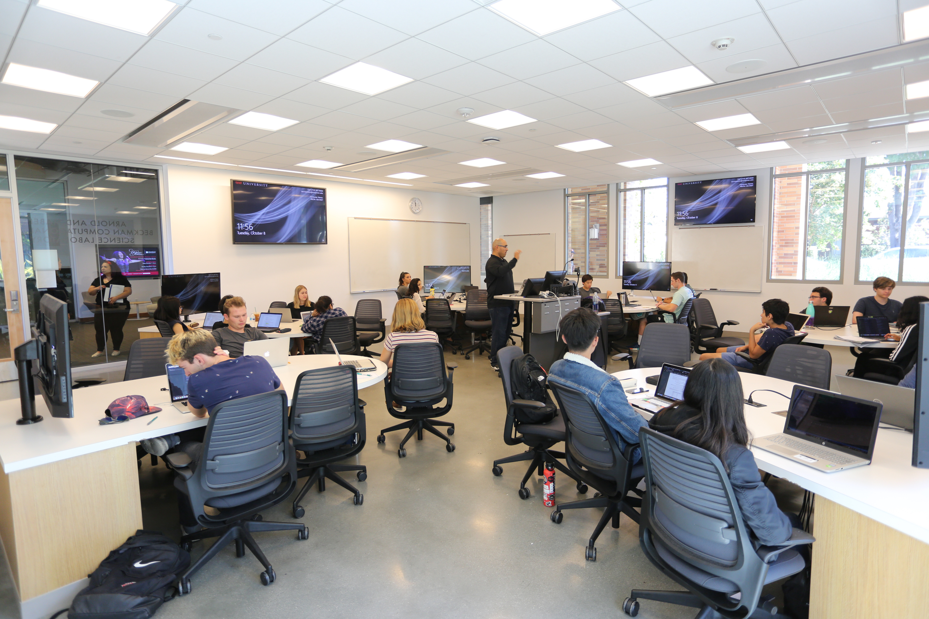 engineering classroom, Swenson Hall