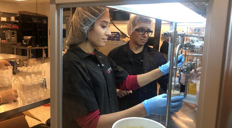 Students in the Food Science Ranney Lab