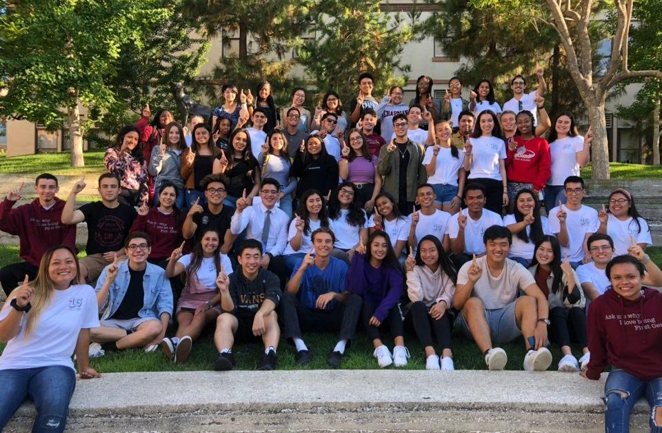 Chapman first-gen students.