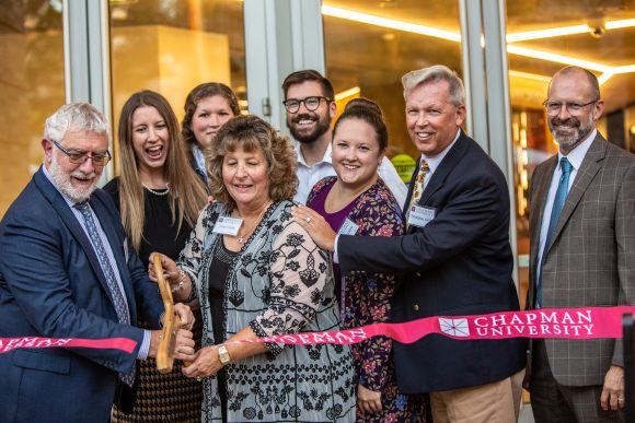 swenson hall of engineering ribbon cutting