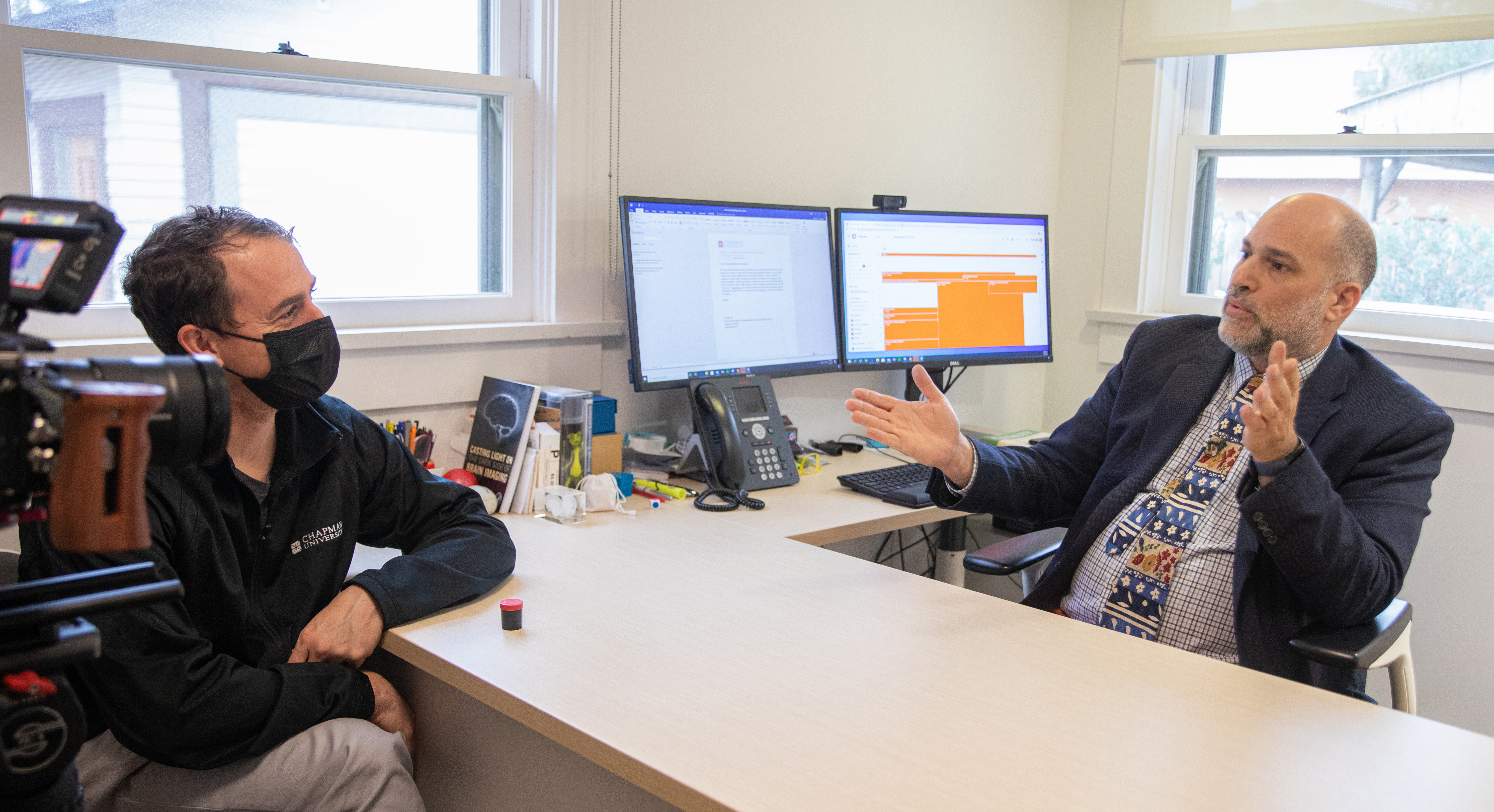 Professor Amir Raz demonstrates how his skills as a magician to enhance his research. 