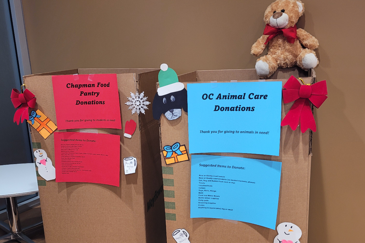 Donation drive boxes